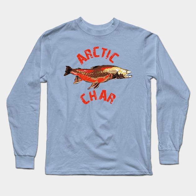 Arctic Char Long Sleeve T-Shirt by Worldengine